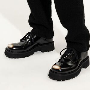 Maison Margiela MM6 toe scuff derby shoes size 36 BNWOB